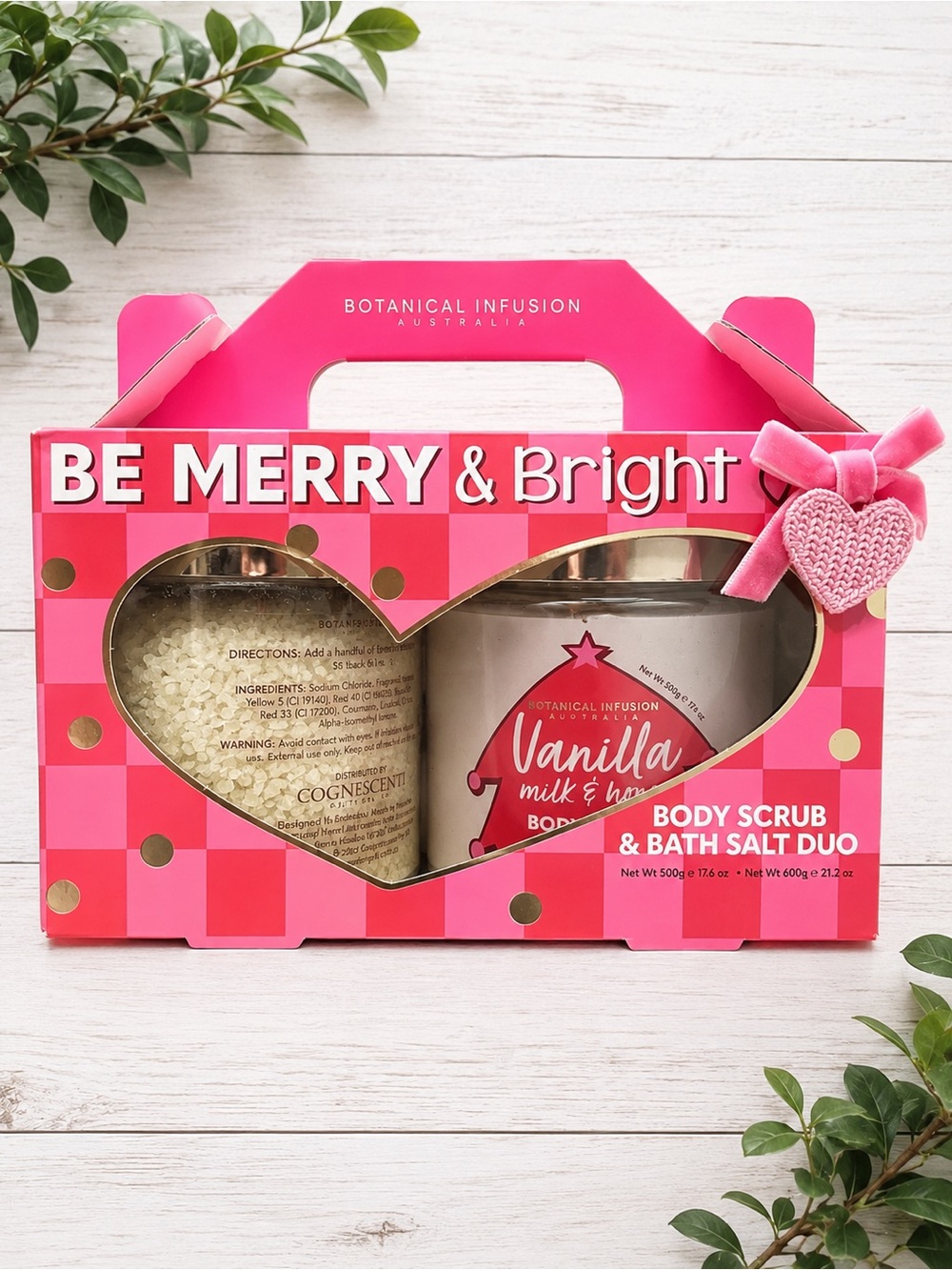 Vanilla Milk and Honey Body Scrub & Bath Salt